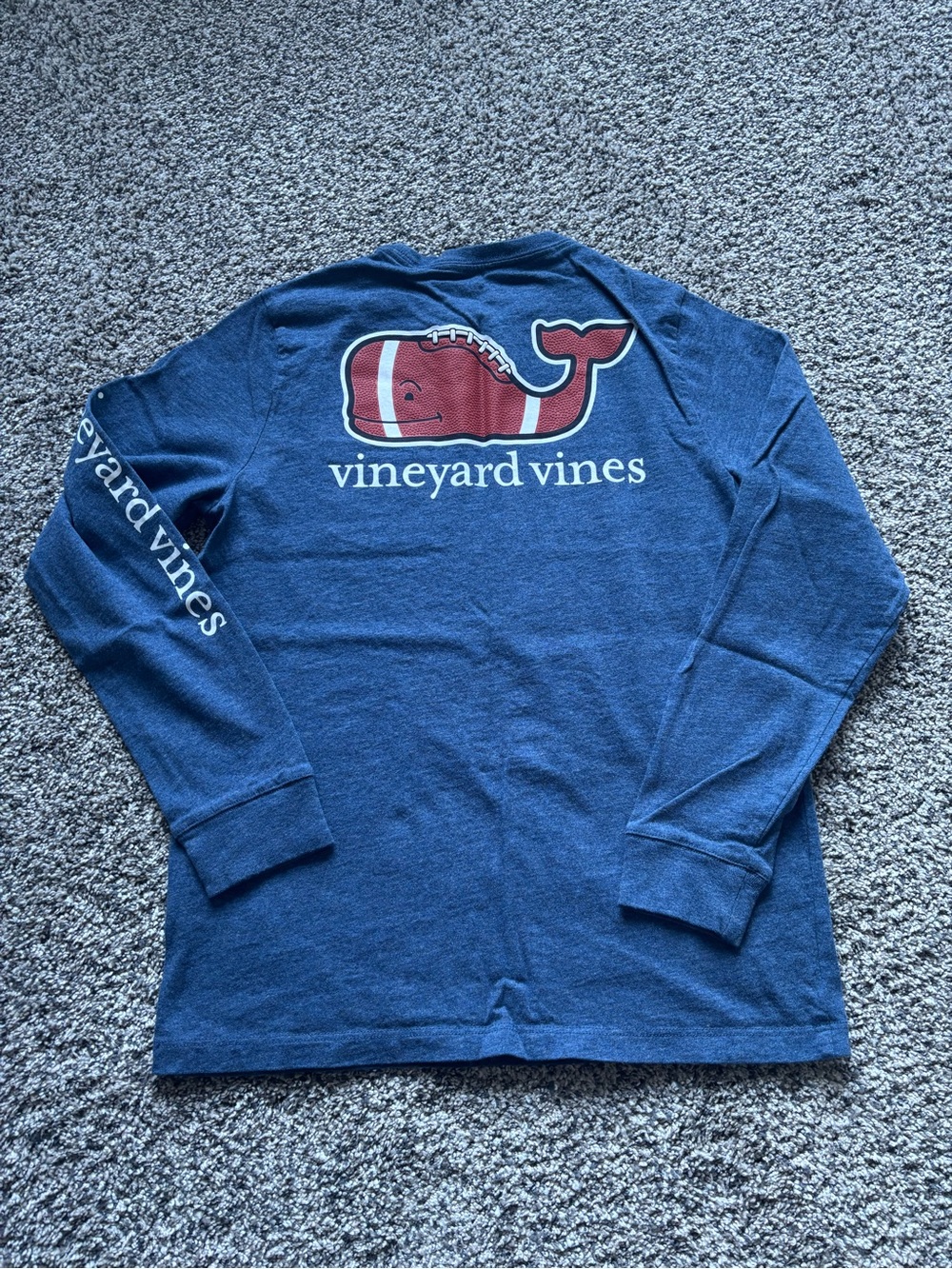 Boy's Vineyard Vines Long Sleeve Pocket T Shirt Sz M